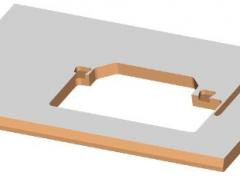 Столешница к промышленным оверлокам Siruba утопленная 