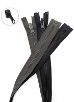 Молния трактор Т5 1 замок у/з бегунок перекидной LOGO 65см в Омске