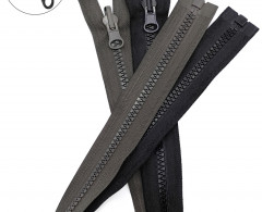 Молния трактор Т5 1 замок 75см у/з бегунок перекидной LOGO (50шт)