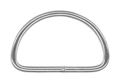 Полукольцо металл 40мм (уп.1000шт.) 2,2мм