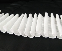 Шторная тесьма 100мм №1038 матовая  равномерная 2 нитки (кор.18 шт по 50 метр)