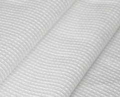 Полотно вафельное отбеленное шир.45см, 140+/-9гр, х/б