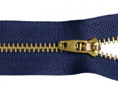 Молния металл джинсовая Т-4 18см (100шт) т.оксид