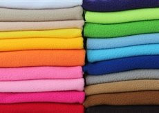 Ткань Флис -Polar Fleece однотонный в Омске