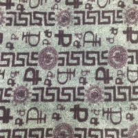 Ткань Велсофт набивной в Омске