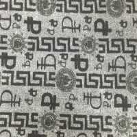 Ткань Велсофт набивной в Омске