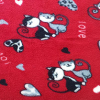 Ткань Флис принт  в Омске