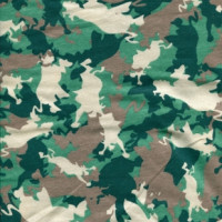 Полотно трикотажное Кулирка 30/1 набивная в рулоне  в Омске