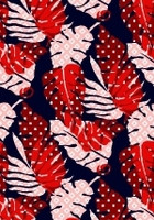 Полотно трикотажное Кулирка 30/1 набивная в рулоне  в Омске