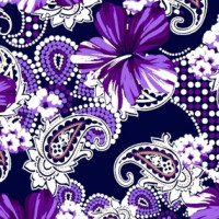 Полотно трикотажное Кулирка 30/1 набивная в рулоне  в Омске